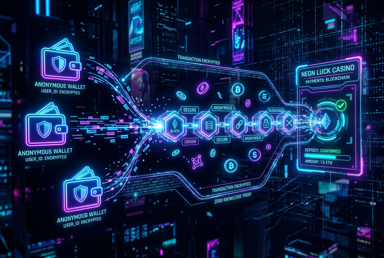Moderní digitální vizualizace anonymních plateb v casinu pomocí blockchainu